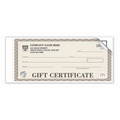 Santa Fe High Security Gift Certificate
